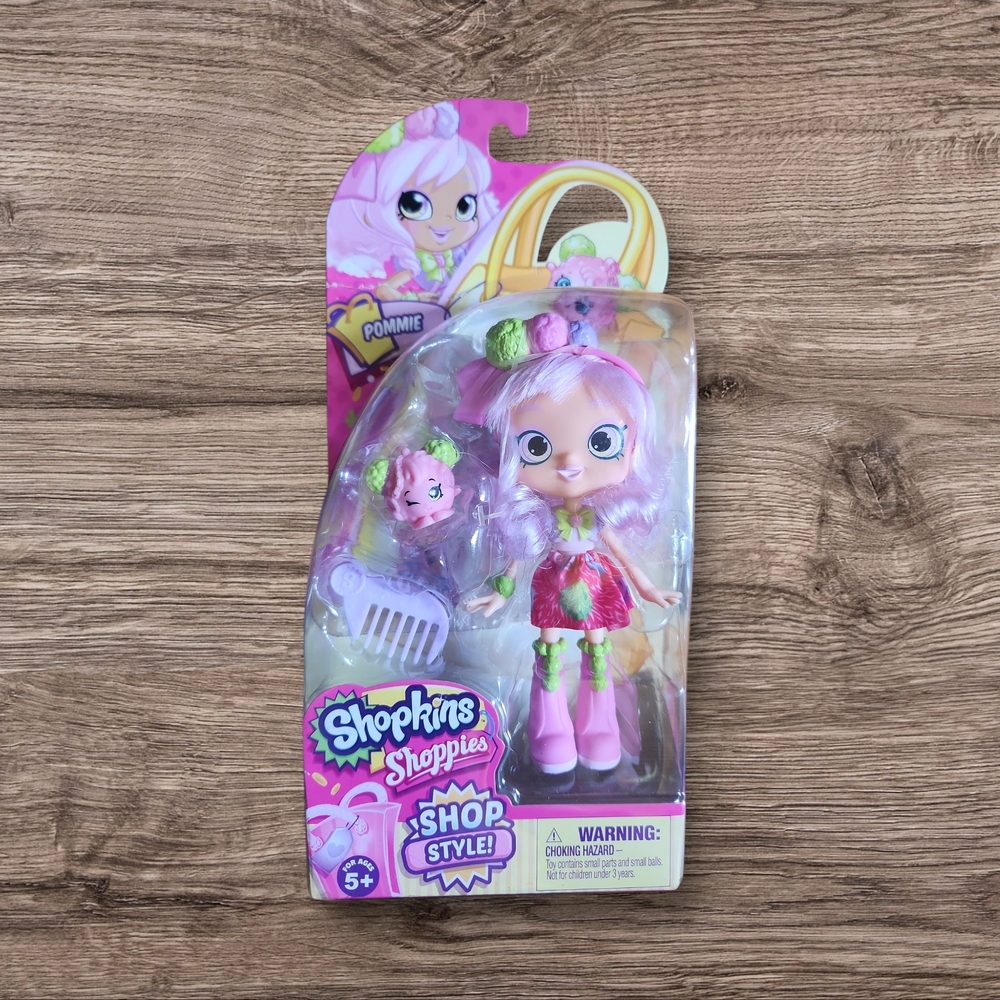 Shopkins Shoppies Pommie Doll - Pink and Green